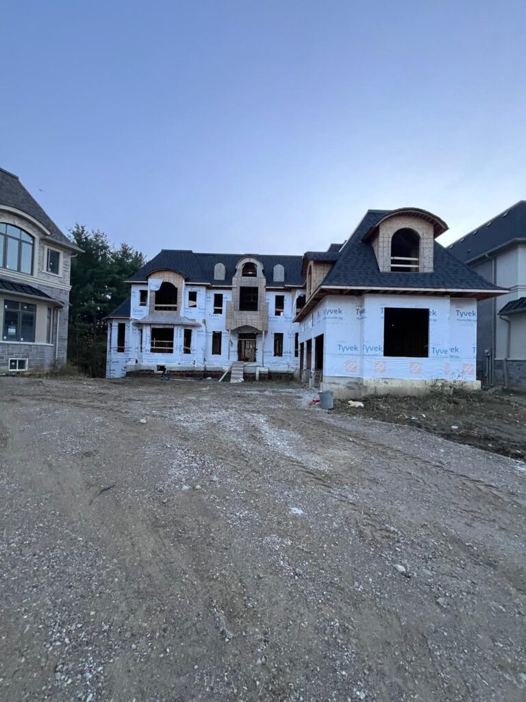 Renotec team working on home renovation project in North York