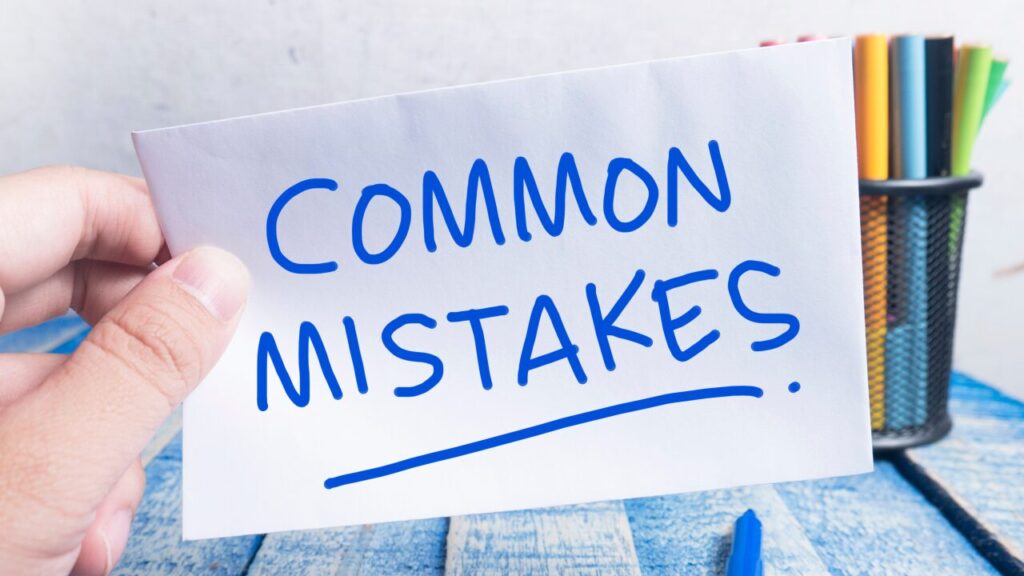 common mistake for the multiplex conversion