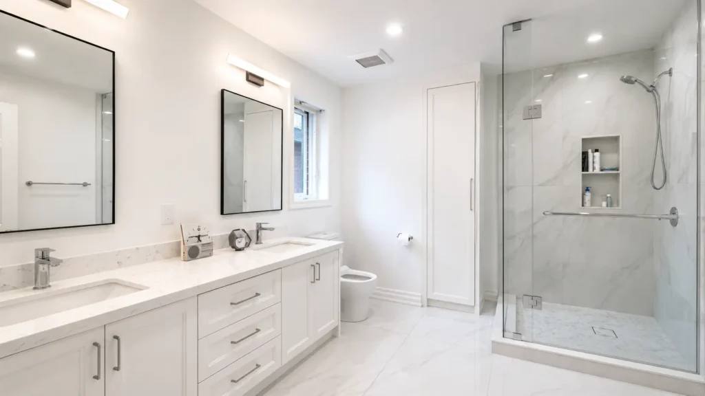 Bathroom renovation contractor in Toronto, GTA and York Region by Renotec