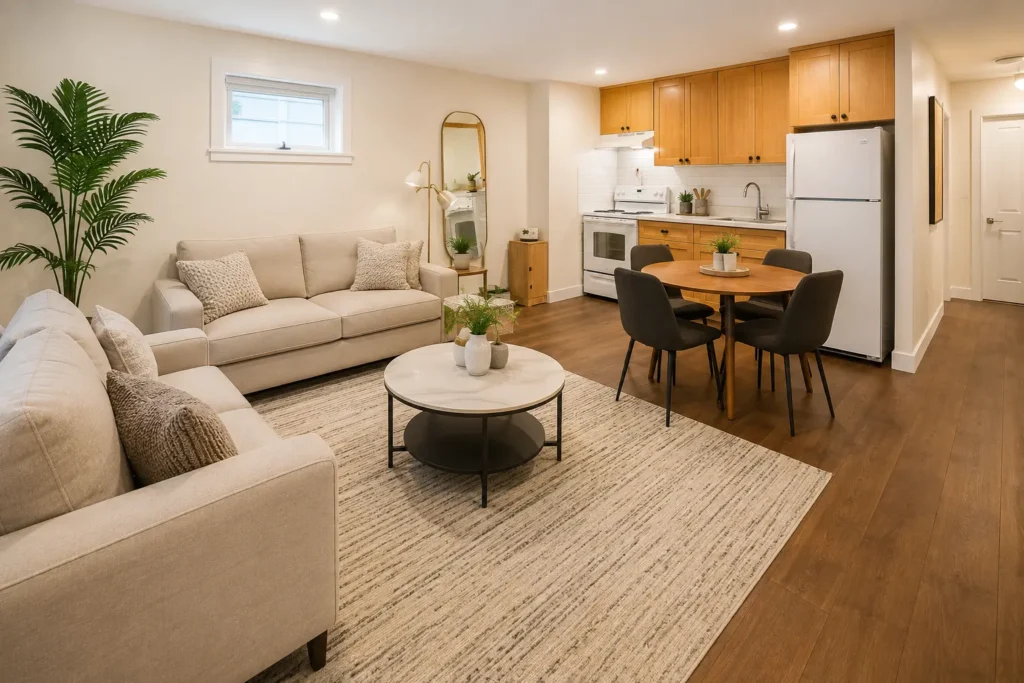 garage-conversion-living-space-toronto Garage conversion in Toronto transformed into a bright and functional living space