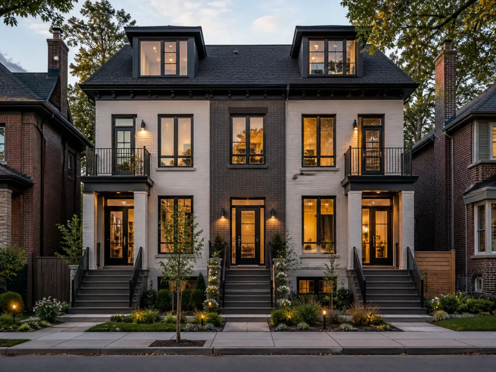 Duplex triplex and fourplex conversion in Toronto