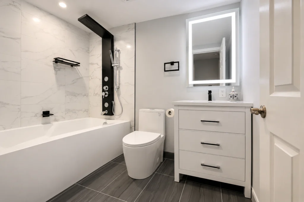 small-bathroom-renovation-toronto-renotec.webp` | `Small bathroom renovation in Toronto with modern vanity and shower by Renotec` |